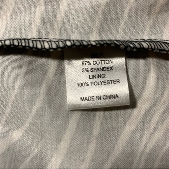 Elementz Zebra Print Blazer/ Jacket Size L - Picture 10 of 12